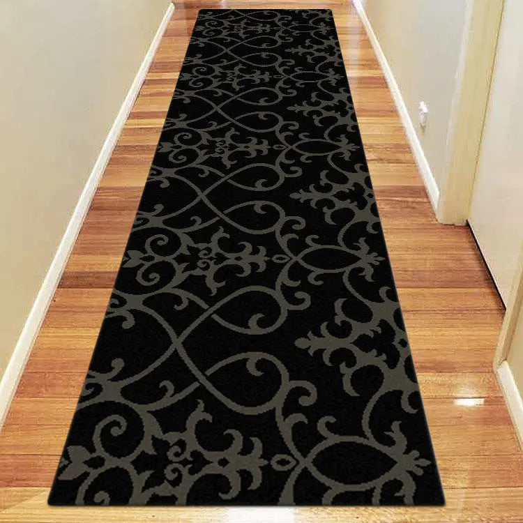 Budget Collection 6045 Black Saray Rugs