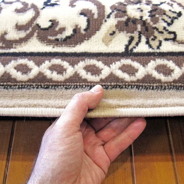 Budget Collection 6151 Beige Saray Rugs