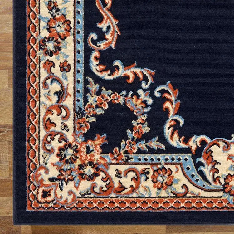 Budget Collection 6151 Navy Saray Rugs