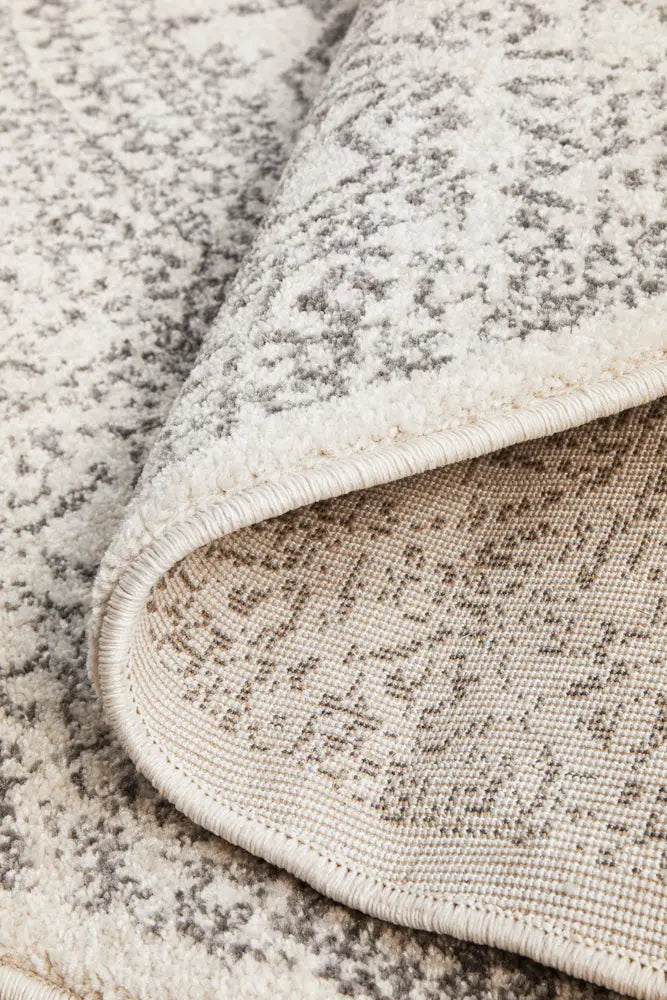 Cairns Addison Silver Round Rug RUG CULTURE