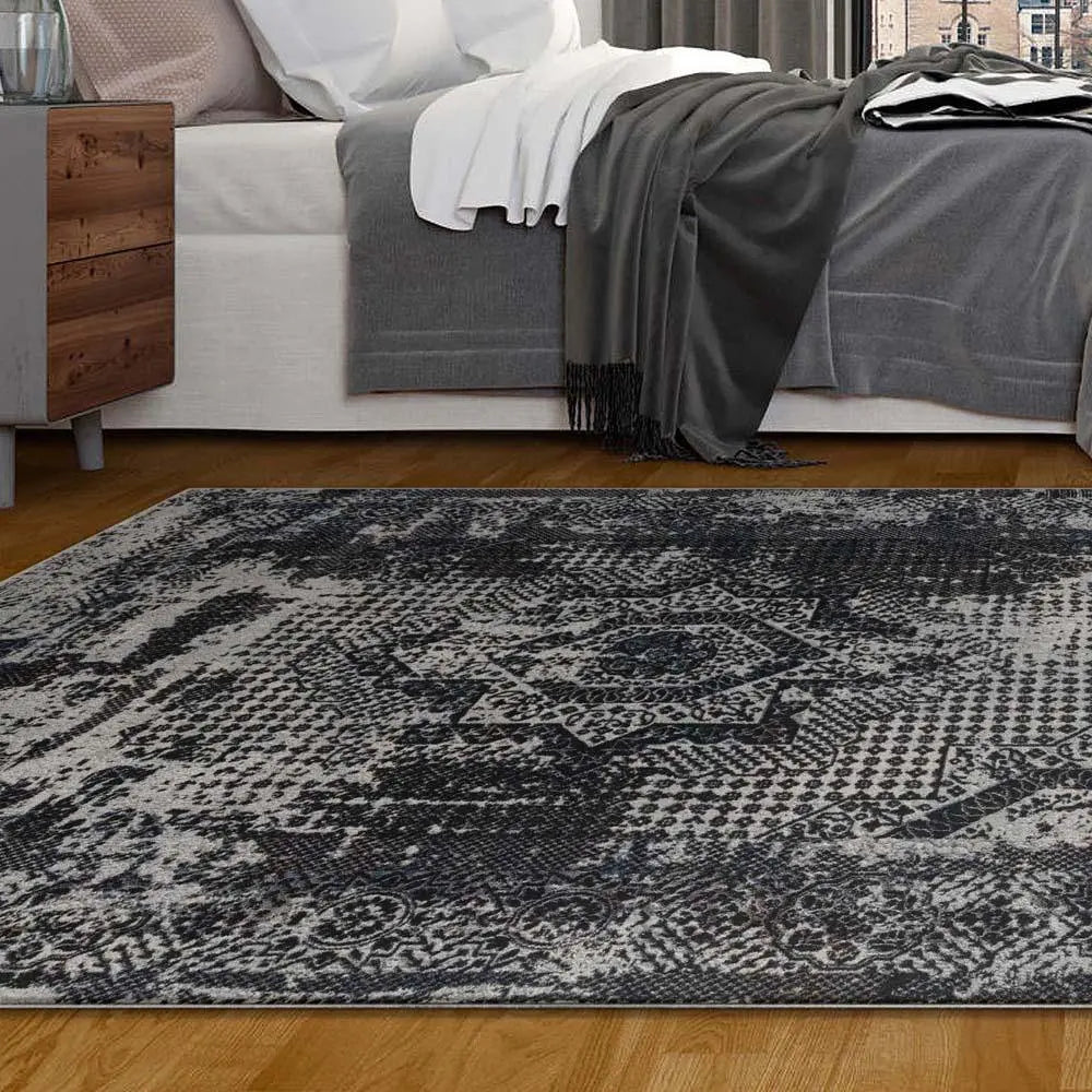 Clare 135 Dark Grey Rug Saray Rugs
