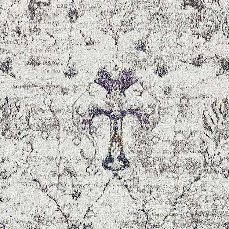 Classic Charm 623 Cream Distressed Turkish Rug Saray Rugs