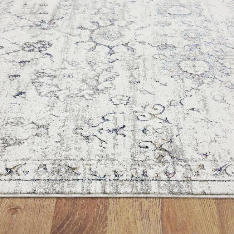 Classic Charm 623 Cream Distressed Turkish Rug Saray Rugs