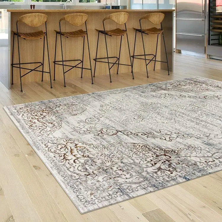 Classic Charm 626 Cream Hamptons Turkish Rug Saray Rugs