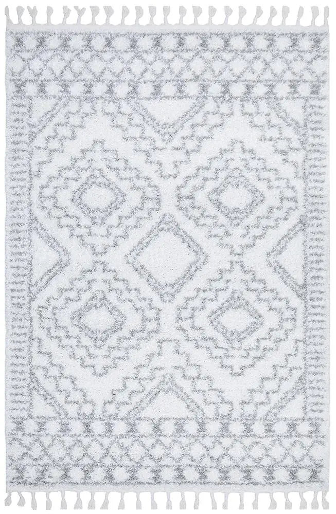 Cyrus Fez White Rug RUG CULTURE
