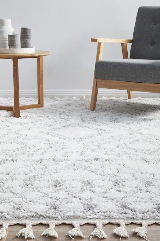 Cyrus Fez White Rug RUG CULTURE