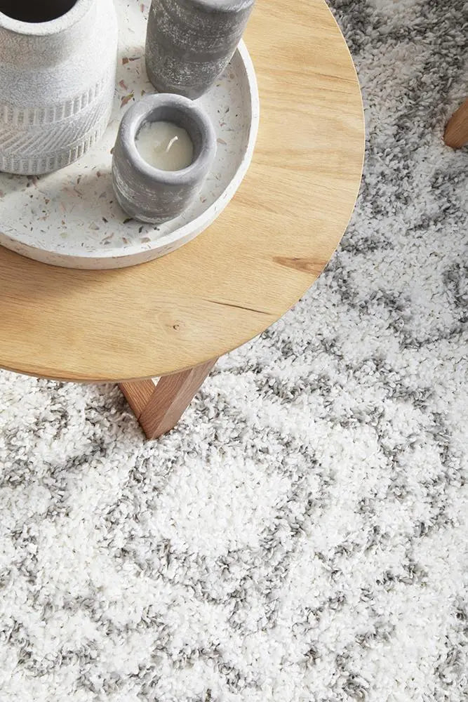 Cyrus Fez White Rug RUG CULTURE