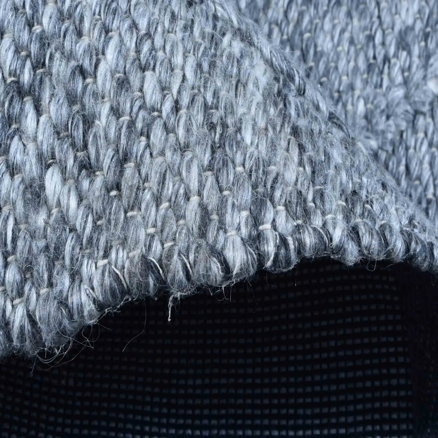 Diamond Dk Grey Wool Rug The Rug Co