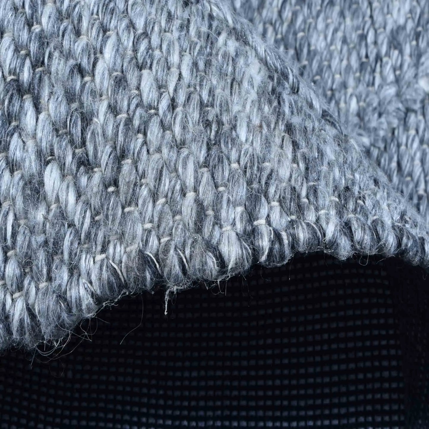 Diamond Dk Grey Wool Rug The Rug Co