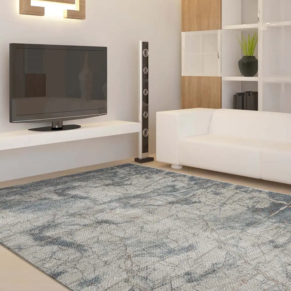 Dorisa 94 Grey Floor Rug Saray Rugs