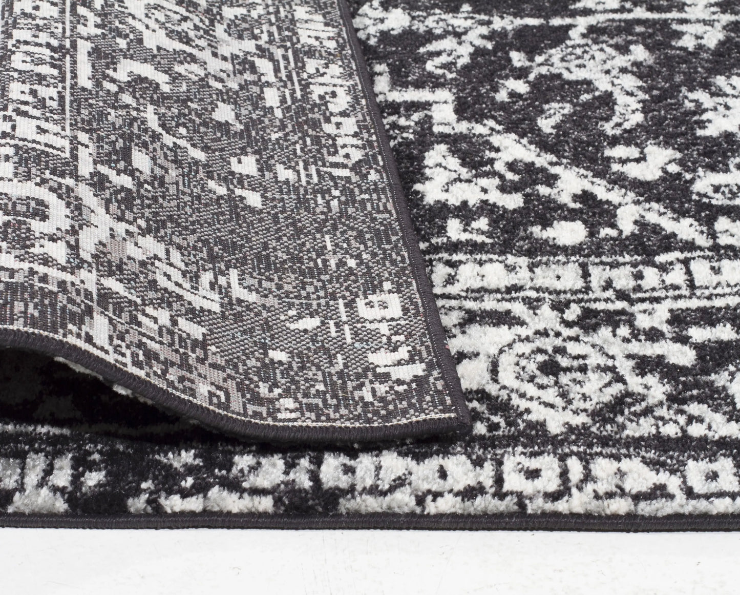 Eclipse 253 Charcoal Hallway Runner Unitex