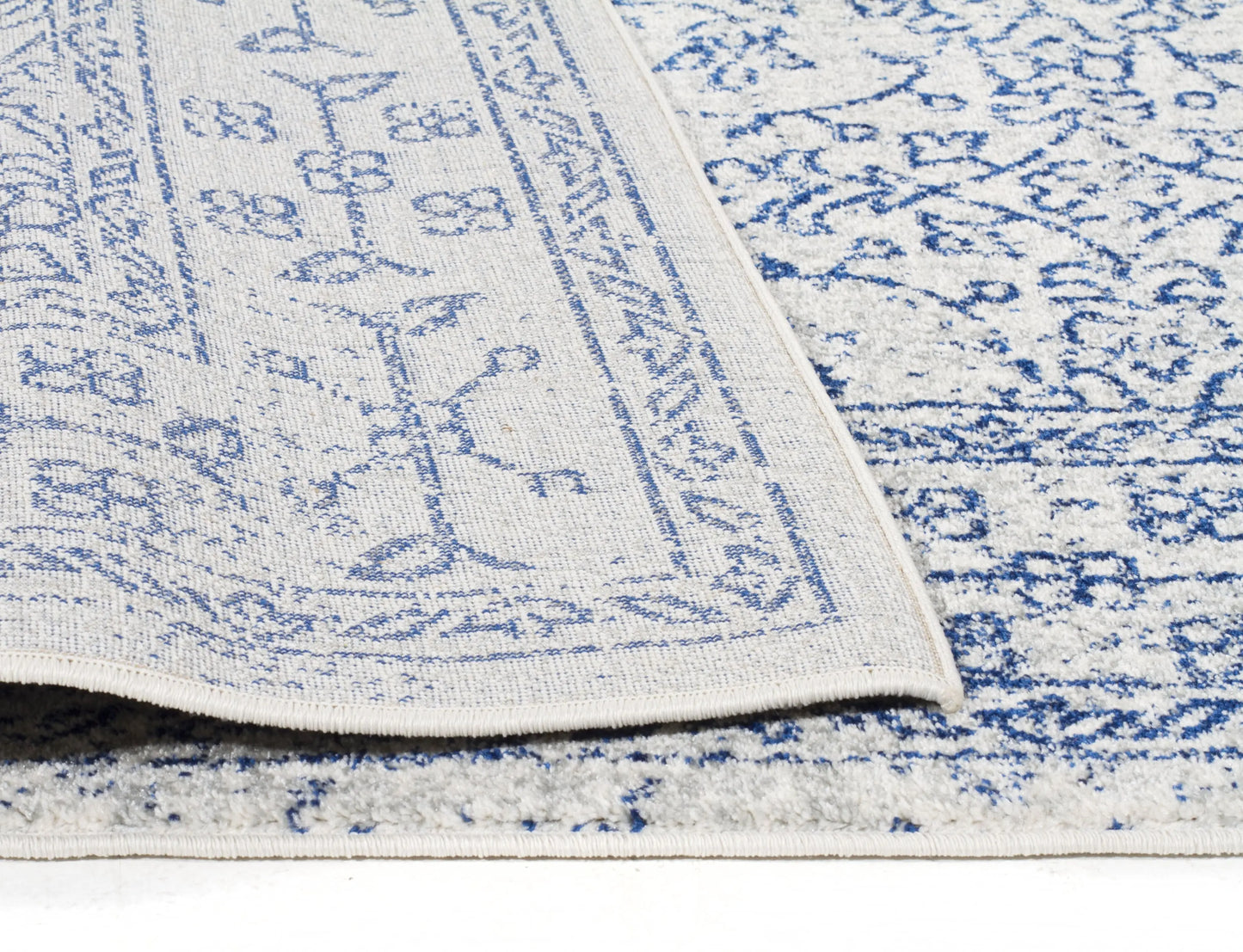 Eclipse 258 White Hallway Runner Unitex