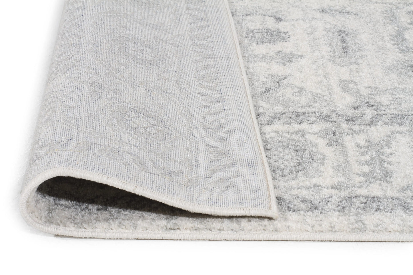 Eclipse 261 White Hallway Runner Unitex