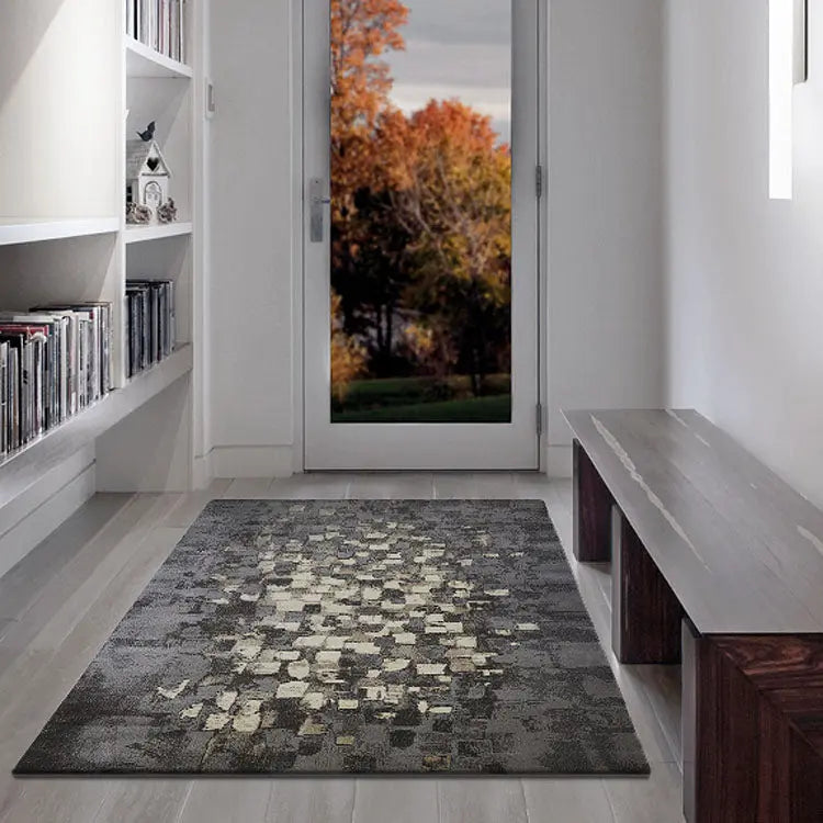 Eternity Collection 898 Smoke Hallway Runner Saray Rugs