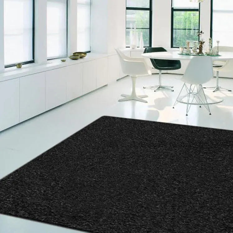 Europa Collection 1000 Black Hallway Runner Saray Rugs