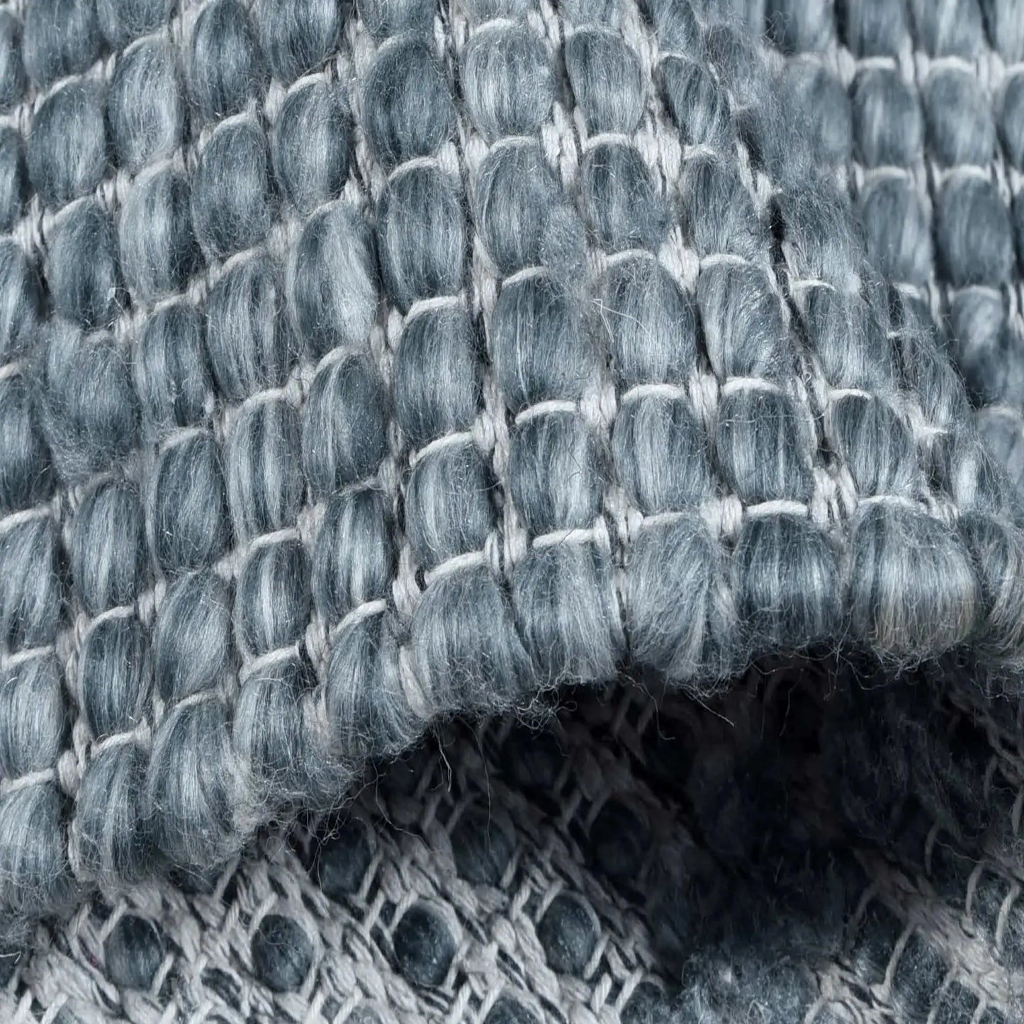 Fancy Anthra Grey Wool Rug The Rug Co