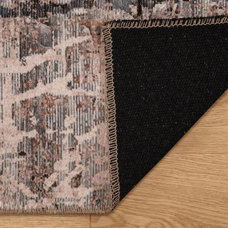 Ferah 2019 Grey Rugs, Stain Resistant Rugs, Contemporary Design Rugs Saray Rugs