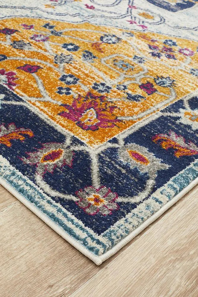 Hayat 201 Rust Rug Unitex