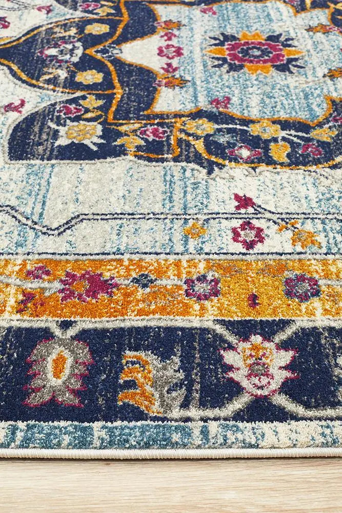Hayat 201 Rust Rug Unitex
