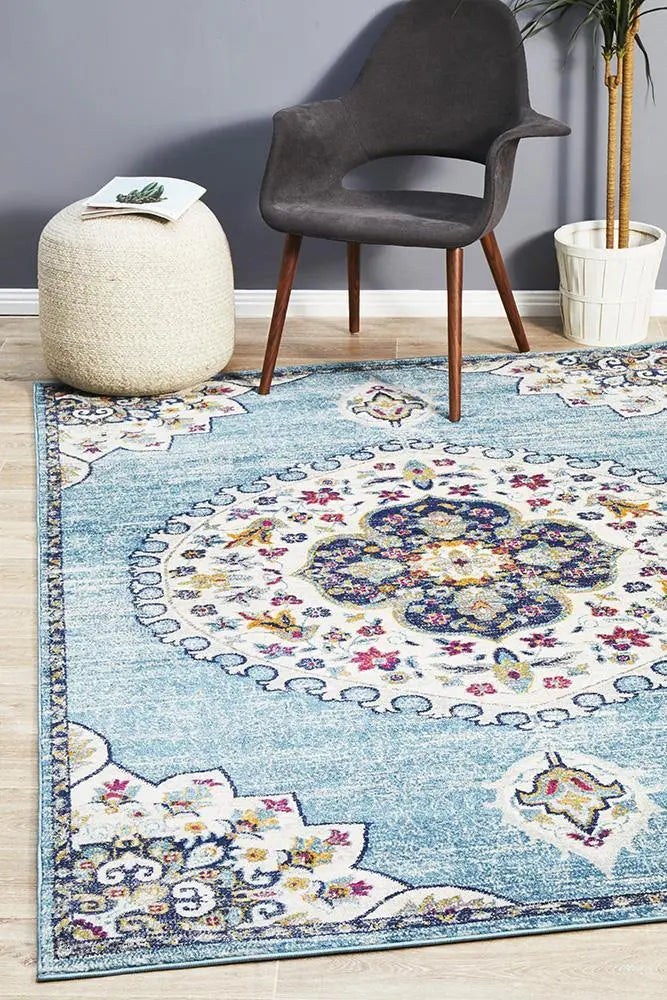 Hayat 202 Blue Rug Unitex