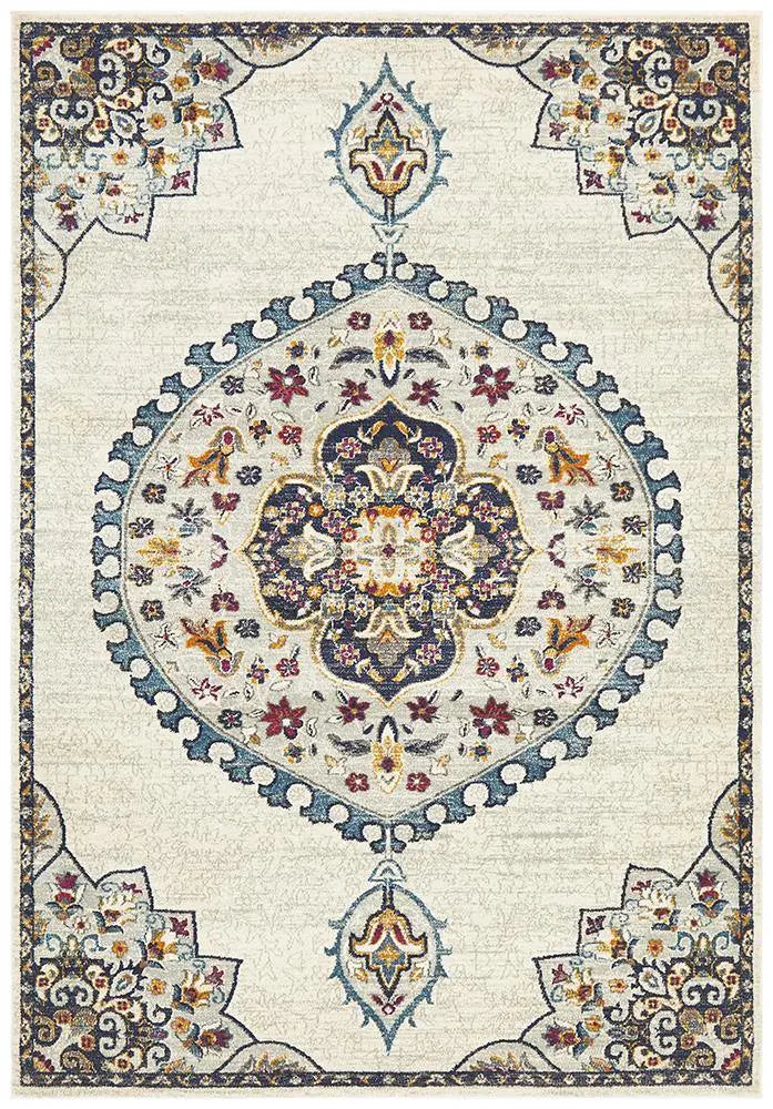 Hayat 202 White Rug Unitex