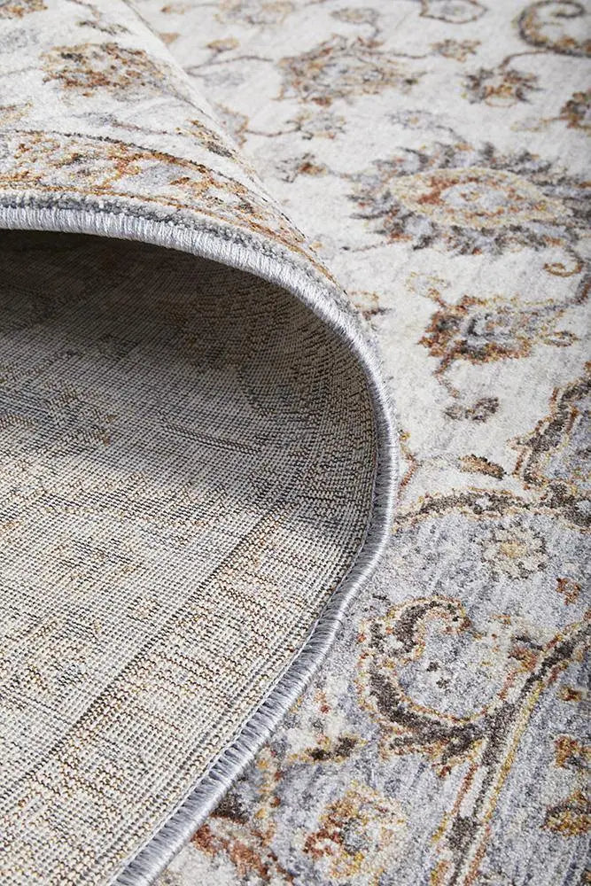 Jasmine Silver Rug RUG CULTURE