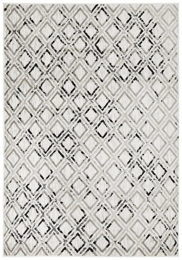 Jordyn Modern Rug White Black Grey Rug Culture