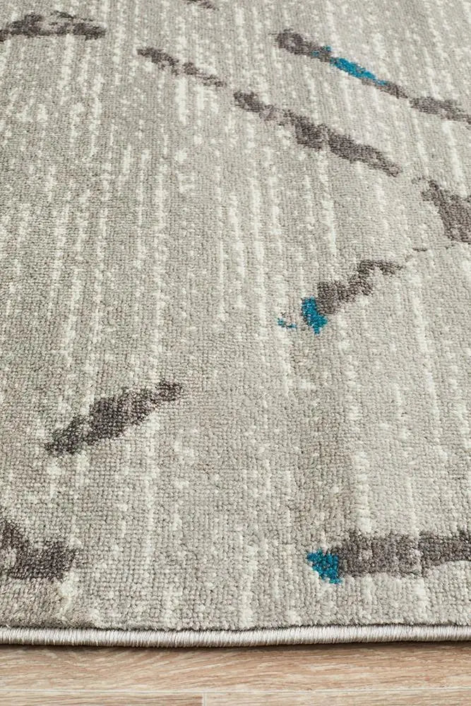 Kendall Contemporary Diamond Rug Grey Blue Rug Culture