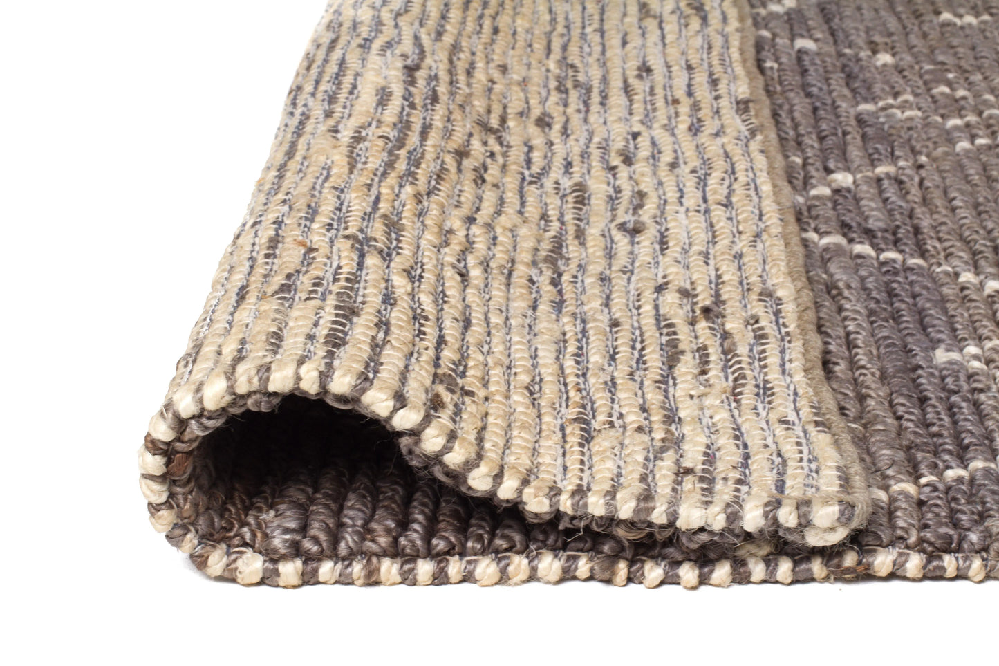 Kuba 27 grey jute rug Unitex