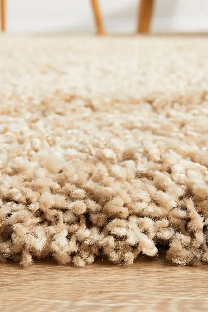 Lara Linen shaggy Rug Unitex