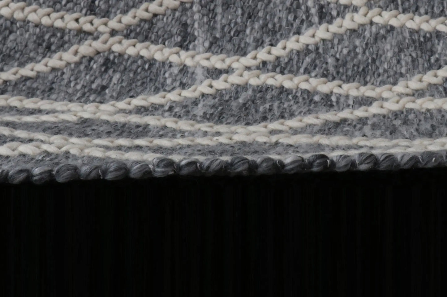 Lounge Grey Wool Rug The Rug Co