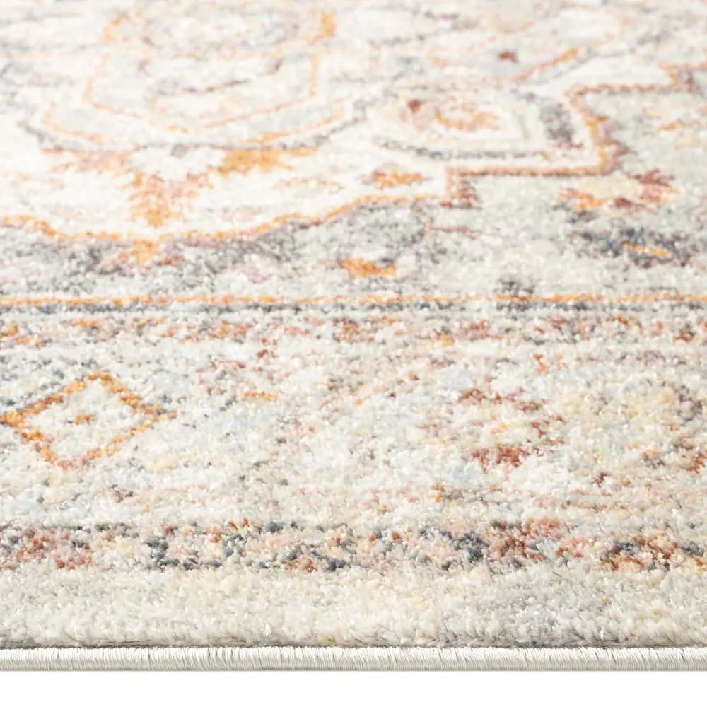 Luna 7405 Grey Pastel Hallway Runner Saray Rugs