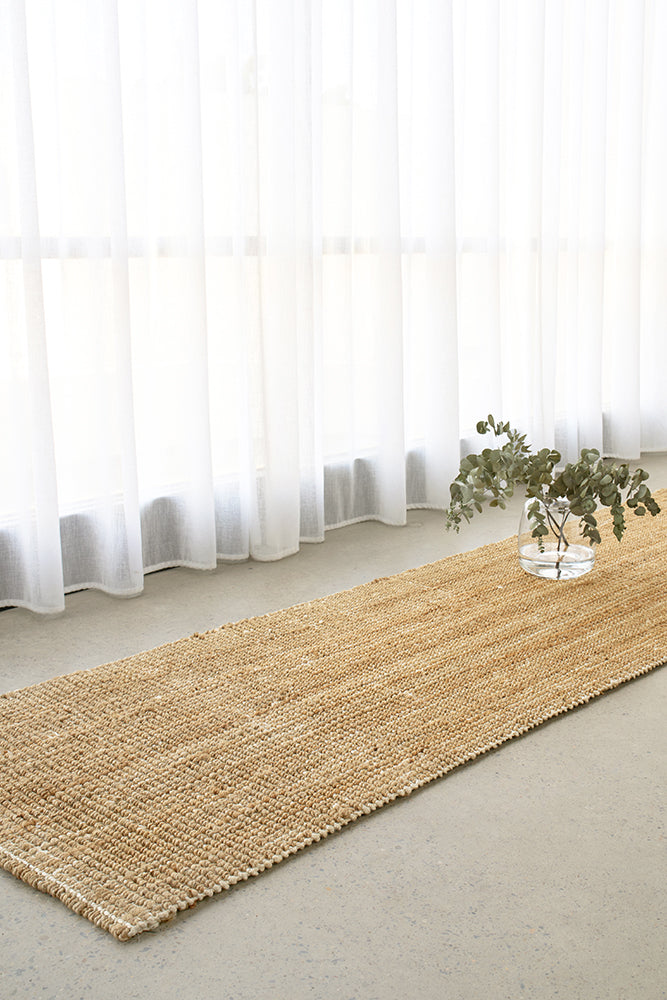Mantra Marlo Natural Runner Rug RUG CULTURE