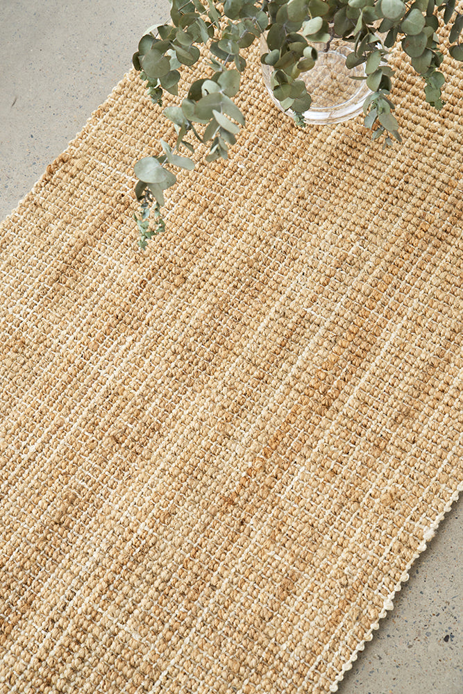 Mantra Marlo Natural Runner Rug RUG CULTURE