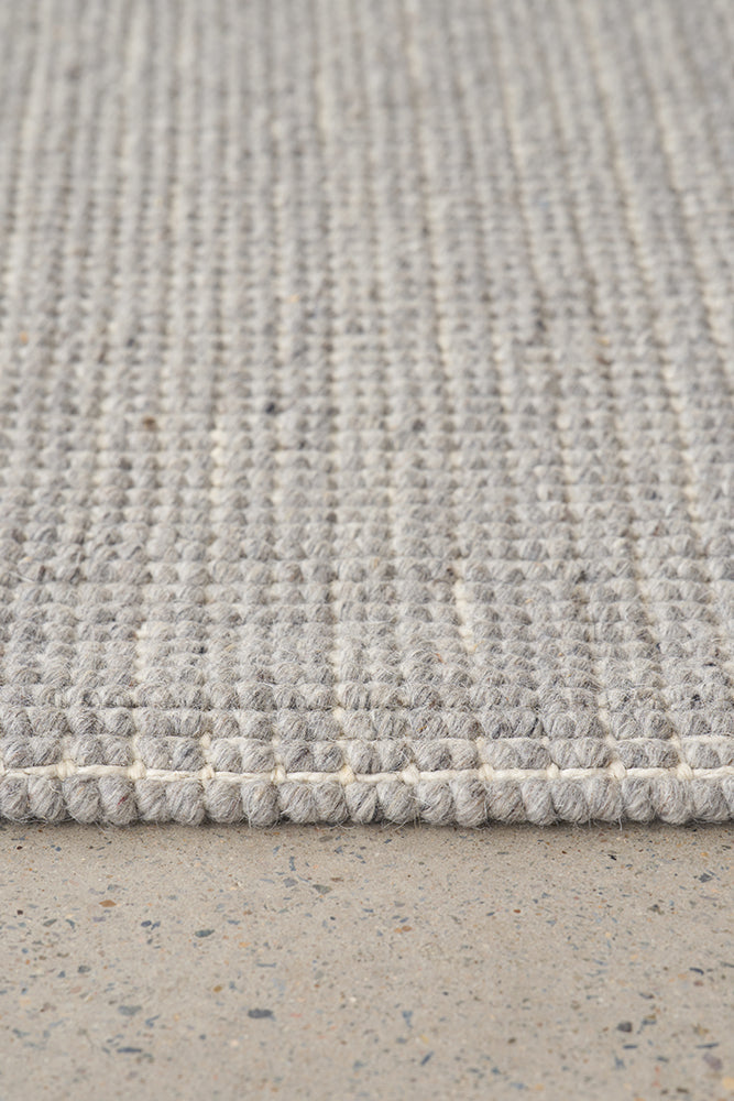 Mantra Parker Dove Runner Rug RUG CULTURE