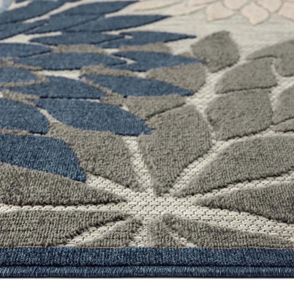 MONACO BLUE OUTDOOR RUG Saray Rugs