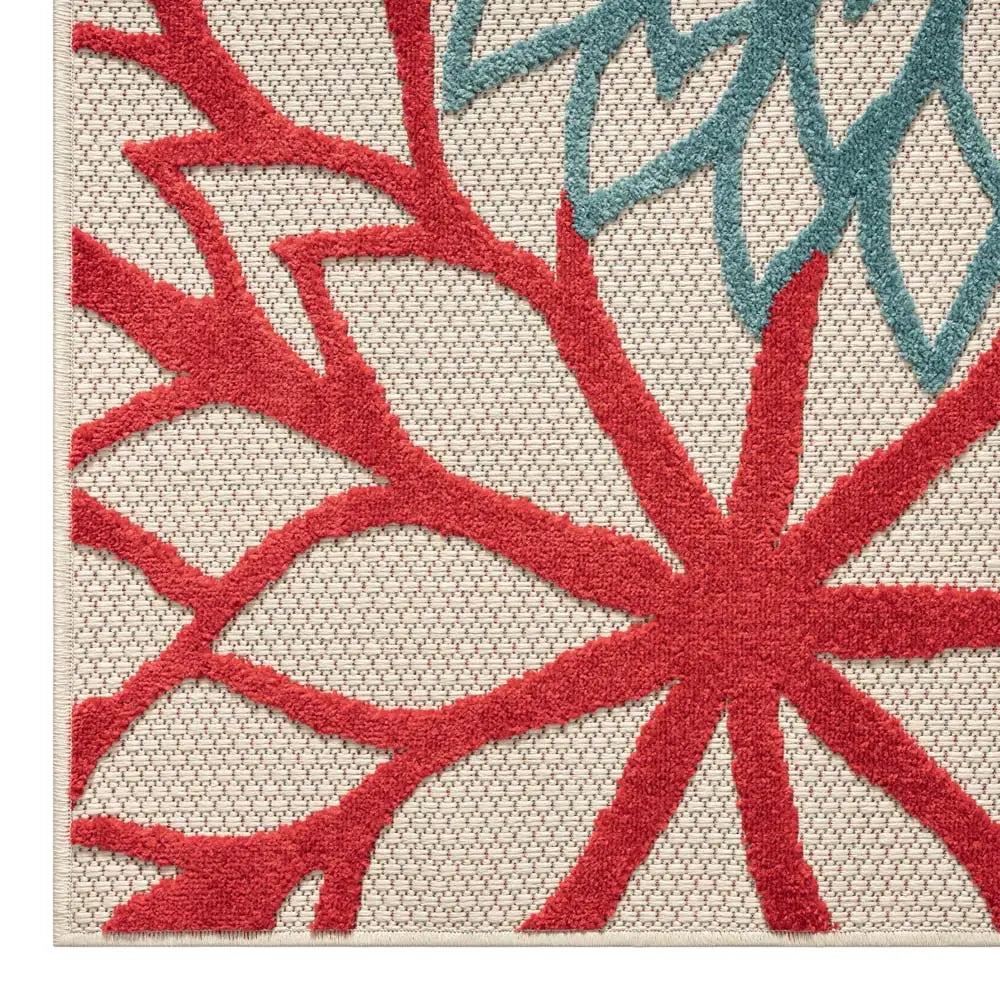 MONACO RED OUTDOOR RUG Saray Rugs