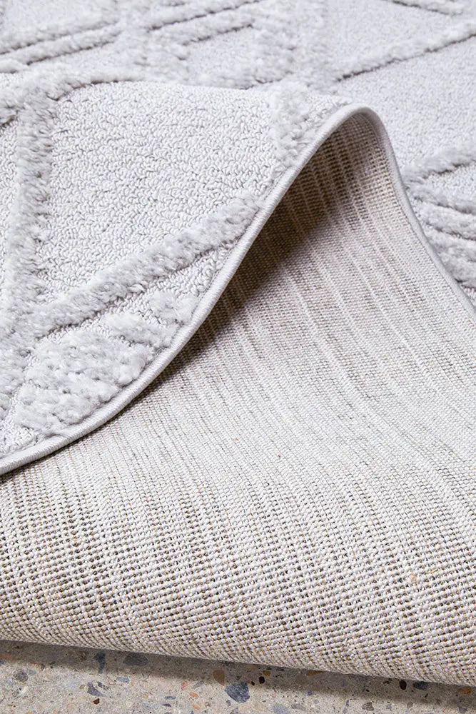 Manolya Lisa Silver RUG CULTURE