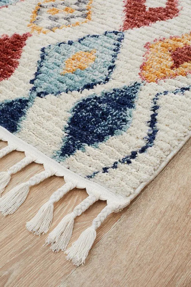 Melisa 333 Multi Fringe Rug Unitex