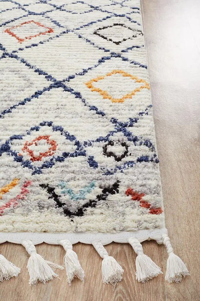 Melisa 666 Multi Fringe Rug Unitex