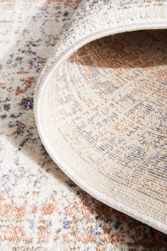 Milan  Lorissa Blue Runner Rug RUG CULTURE