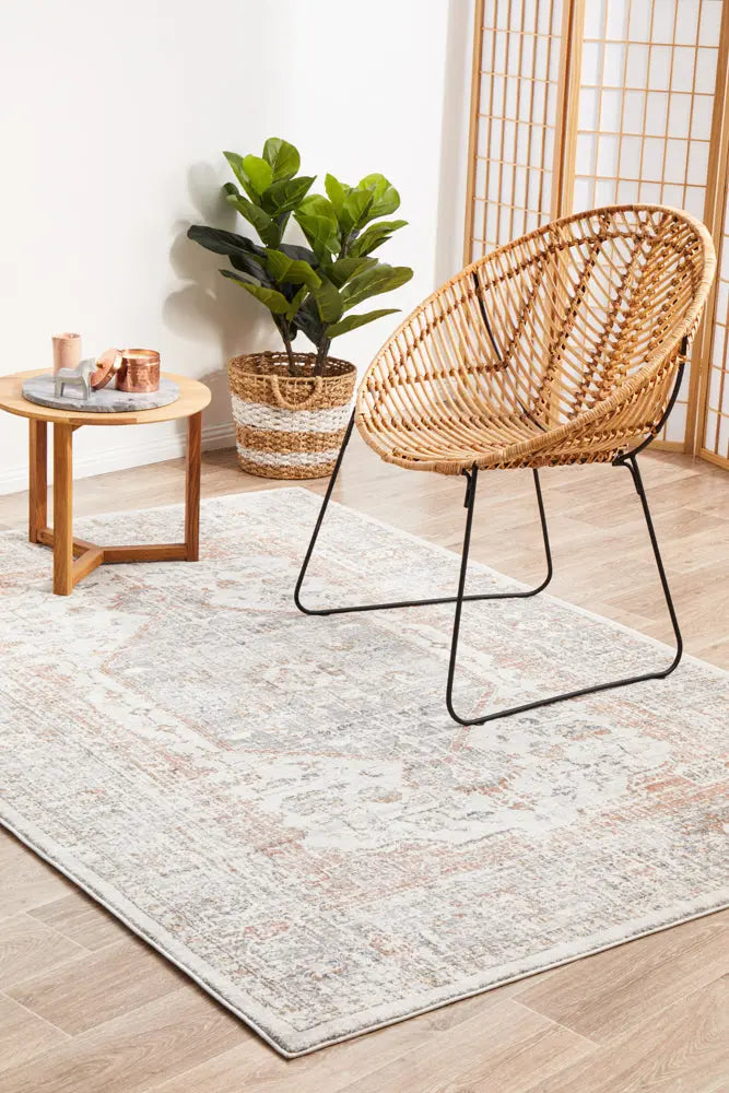 Milan Lorissa Silver Rug RUG CULTURE