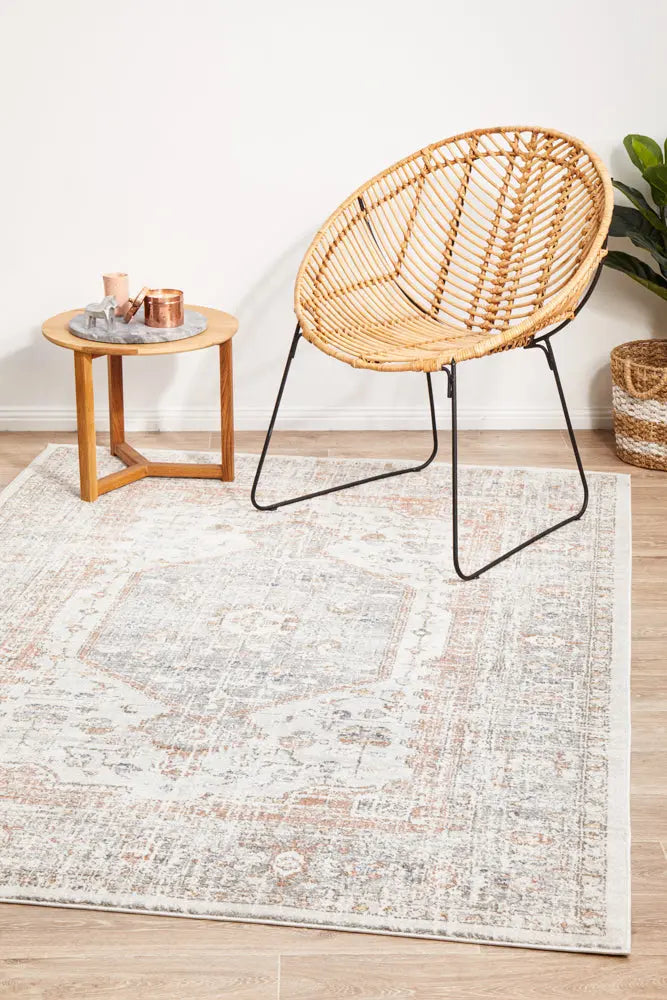Milan Lorissa Silver Rug RUG CULTURE