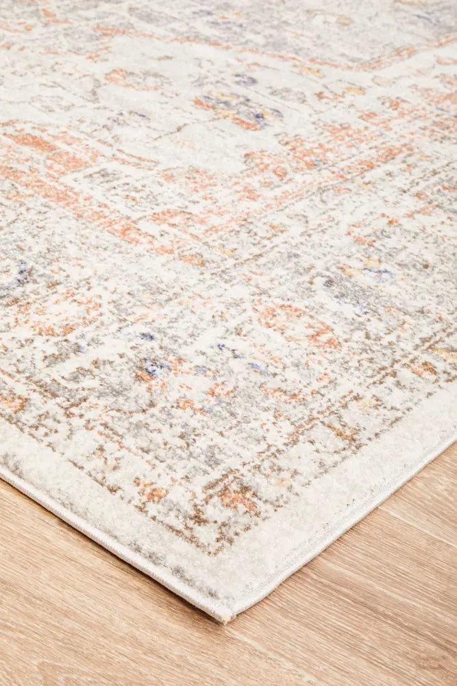 Milan Lorissa Silver Rug RUG CULTURE