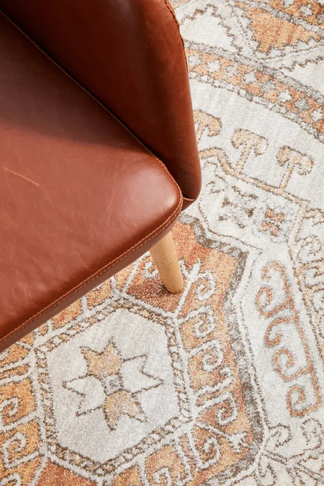 Milan Caitlen Natural Round Rug RUG CULTURE