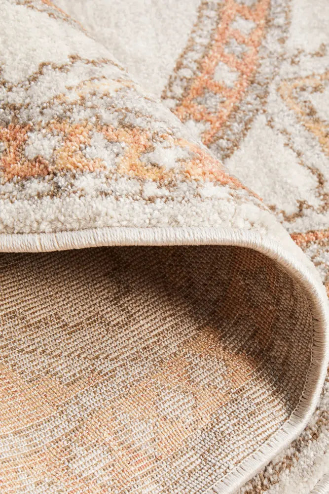 Milan Caitlen Natural Round Rug RUG CULTURE