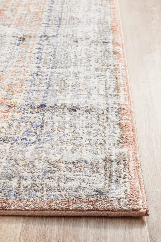 Milan Lorissa Peach Runner Rug RUG CULTURE