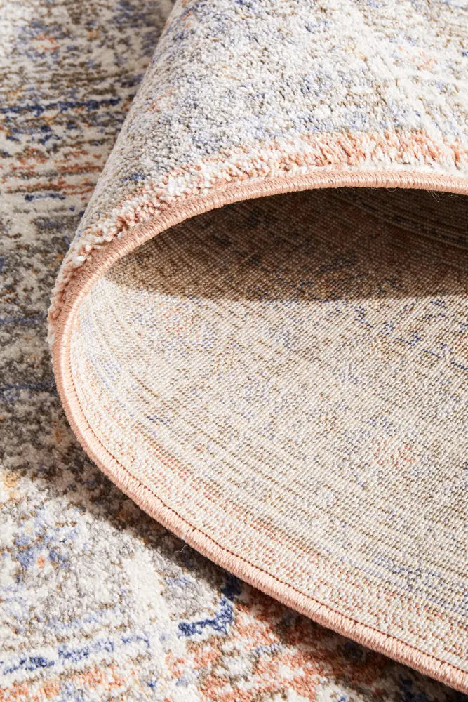 Milan Lorissa Peach Runner Rug RUG CULTURE