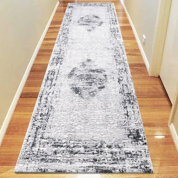 Montreal 8601 Grey Hallway Runner Saray Rugs