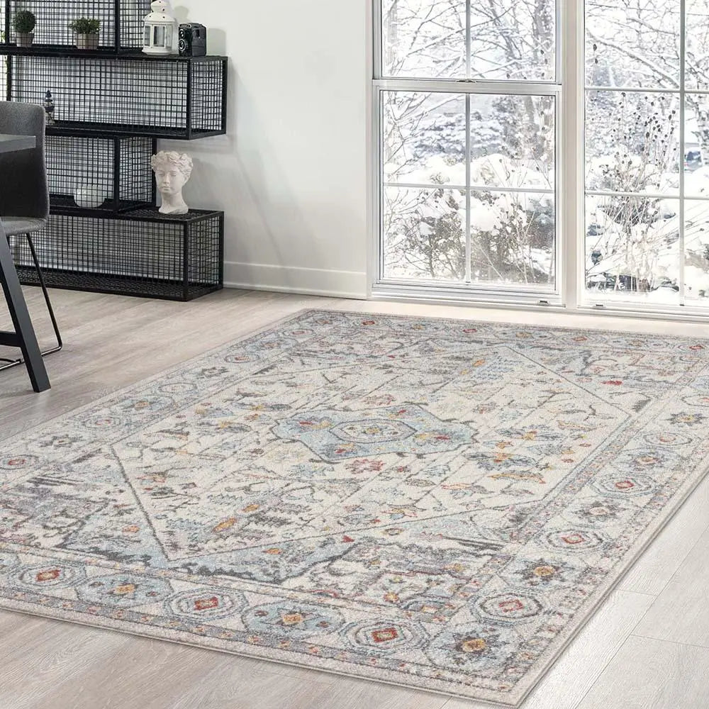 Newington 7260 Blue Hallway Runner Saray Rugs